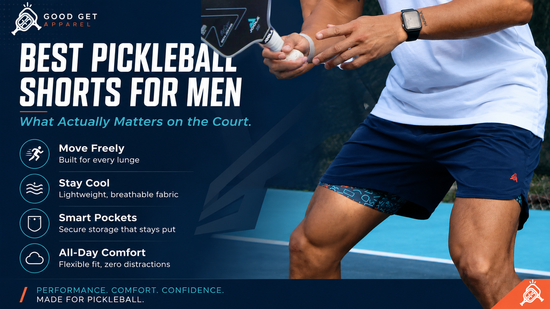 Best Pickleball Shorts for Men: What Actually Matters on the Court