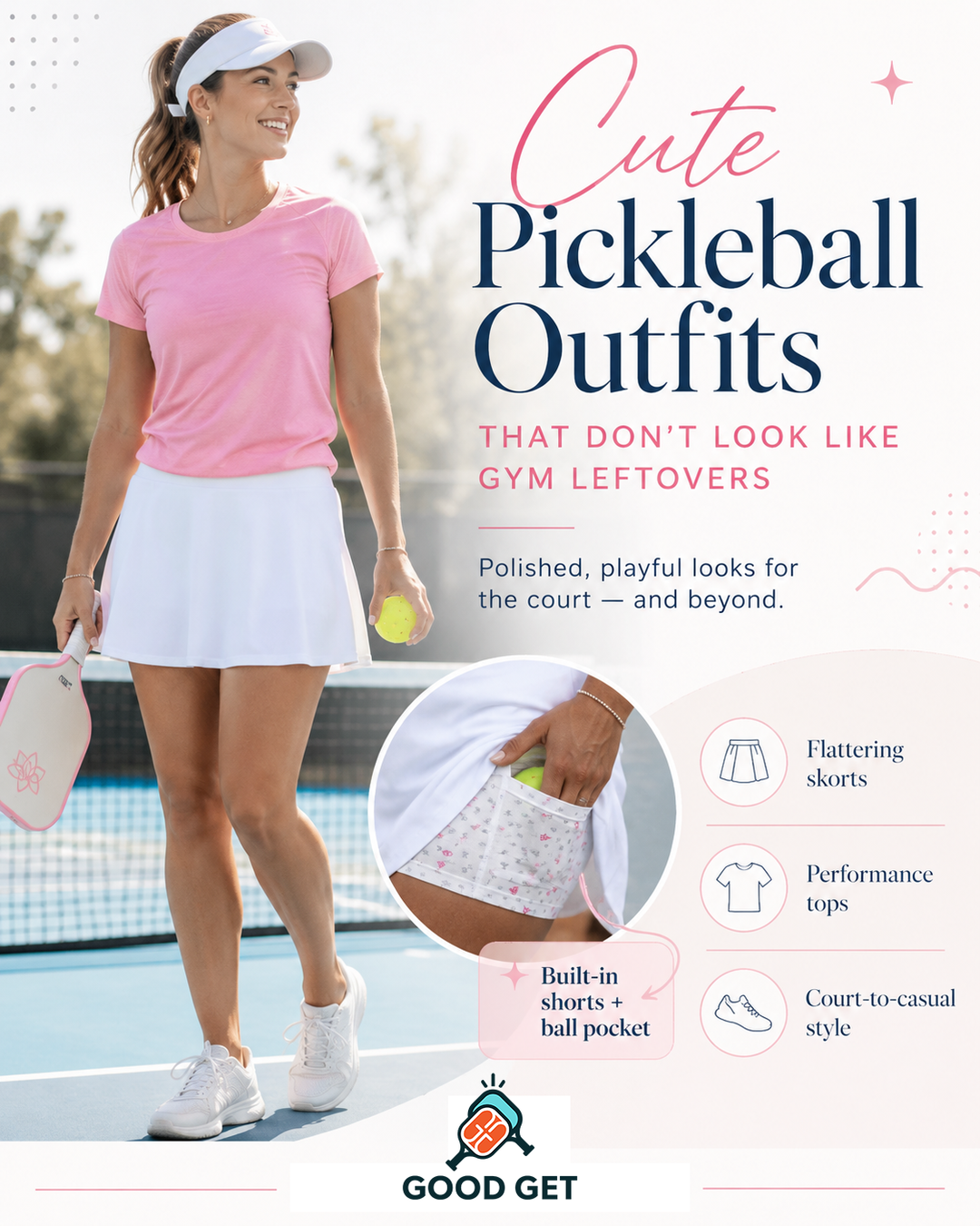 Cute Pickleball Outfits That Don’t Look Like Gym Leftovers
