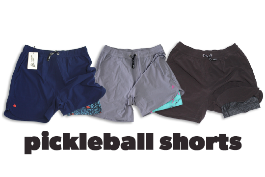 Pickleball shorts? Really?!