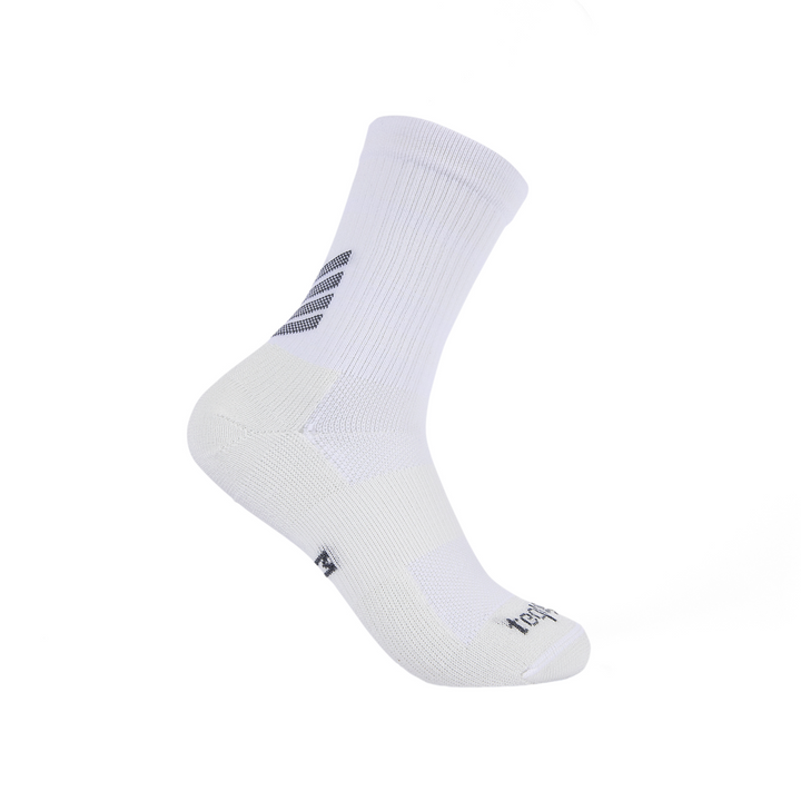 Teqnigrip Crew Sock / White