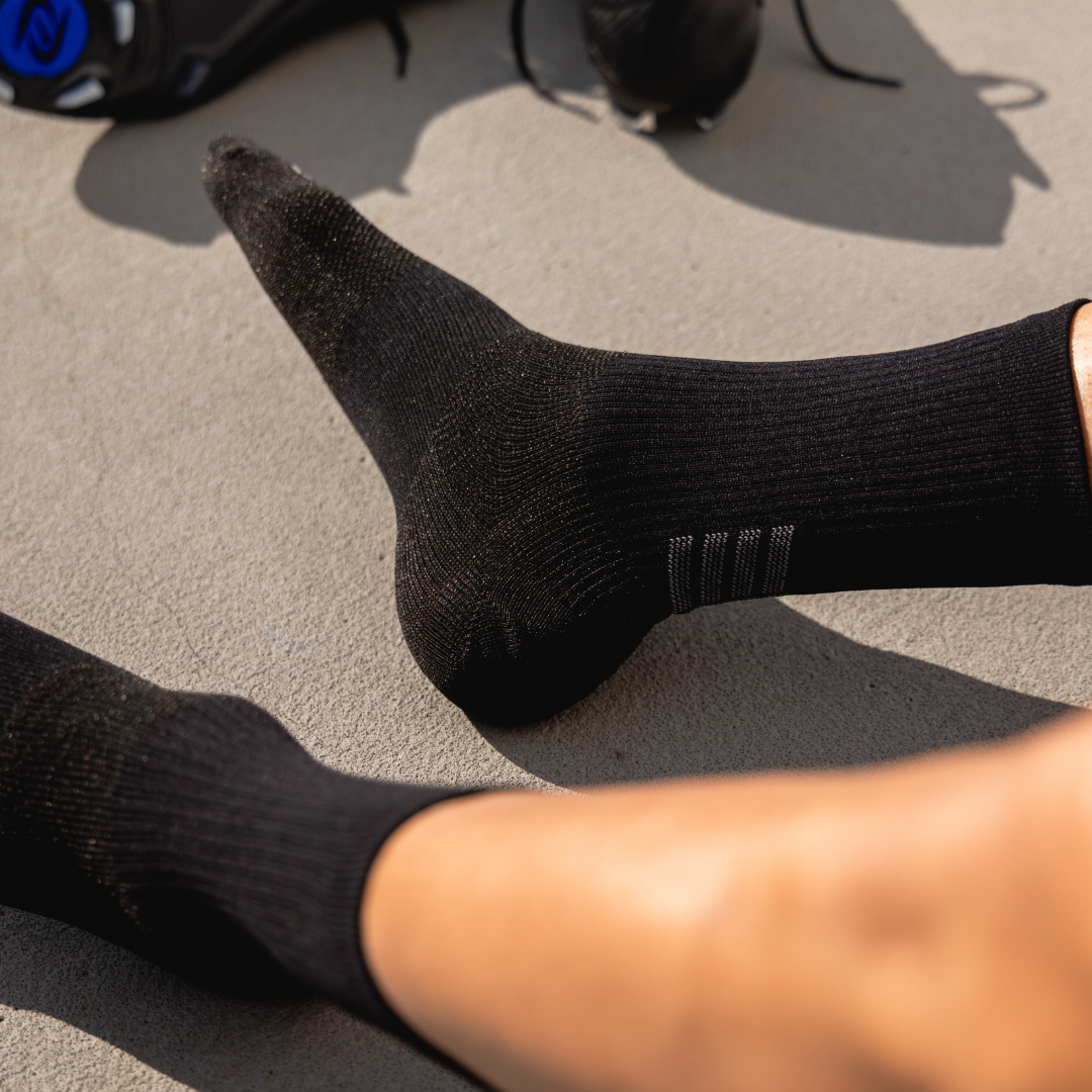 Teqnigrip Crew Sock / Black