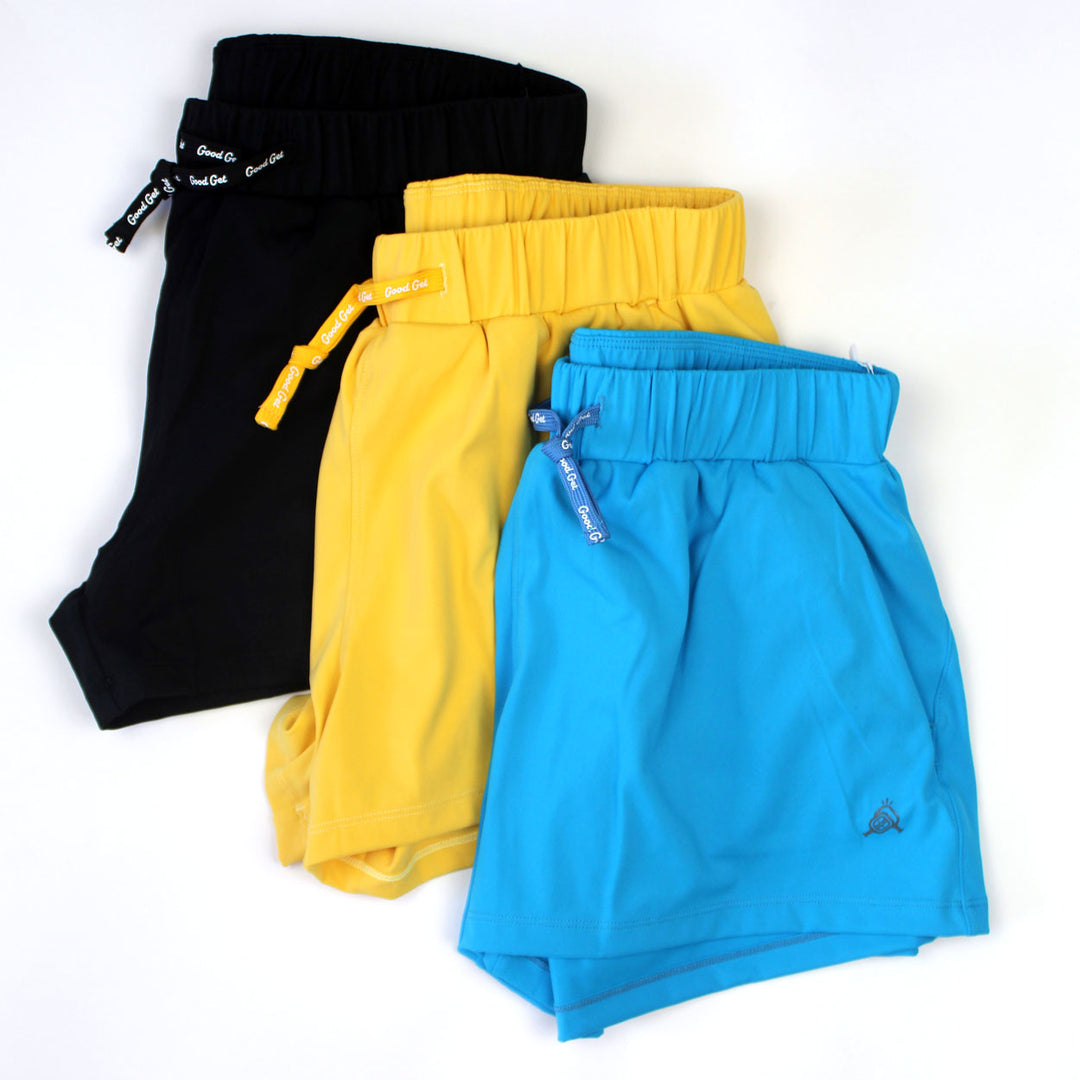 Carpe Dink'em Ladies Athleisure Pickleball Shorts, Bundle