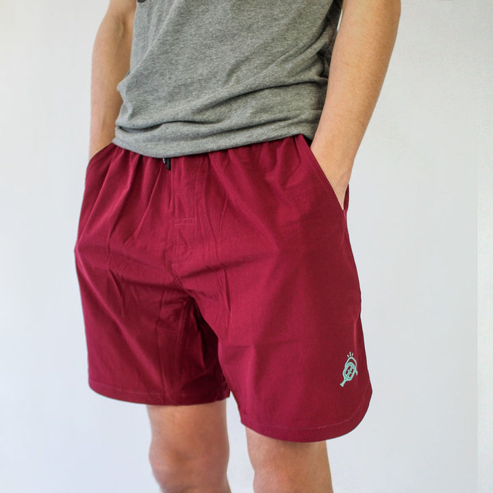 Men's Pickleball Shorts with Pockets | Magenta Me Crazy Edition