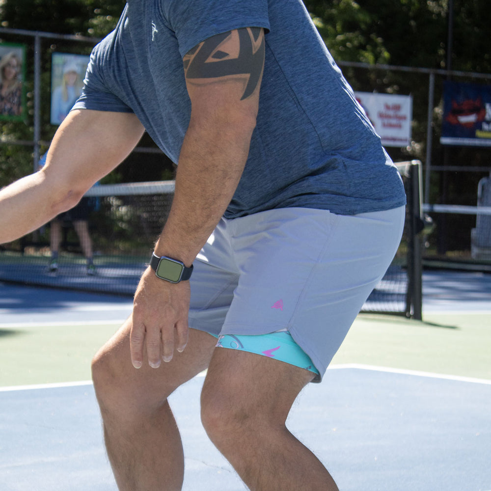 Men's Pickleball Shorts with Pockets and built-in compression liner | Pickledome Edition