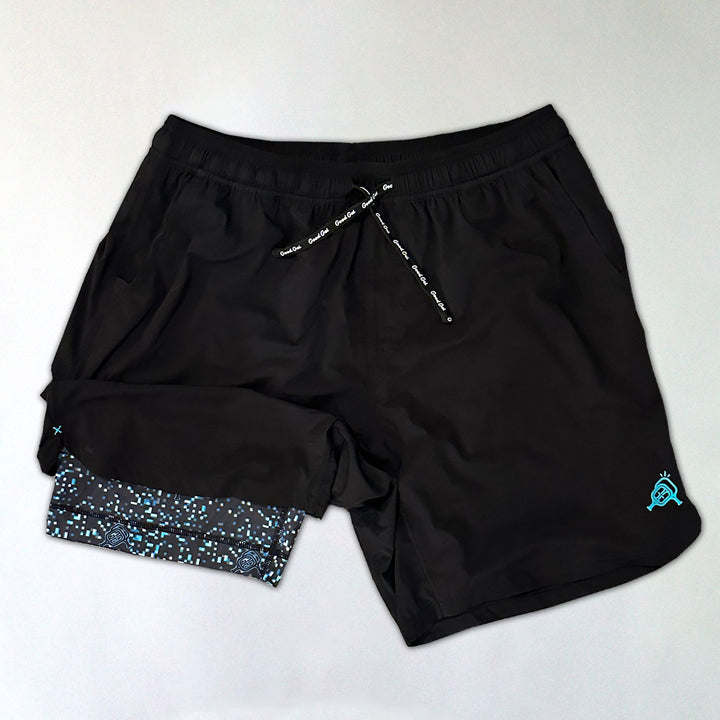 Pickleball Shorts, Dark Mode