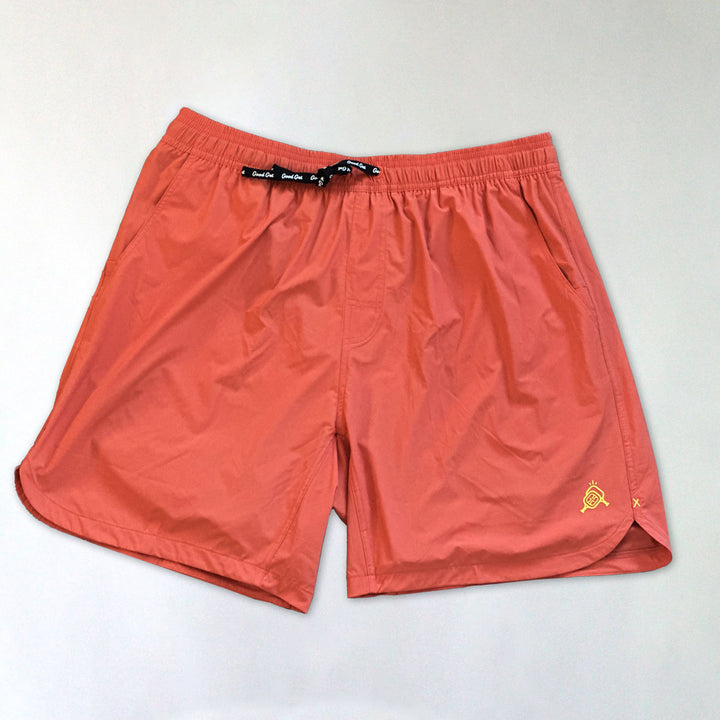 Pickleball Shorts, the Drippy Edition - Orange