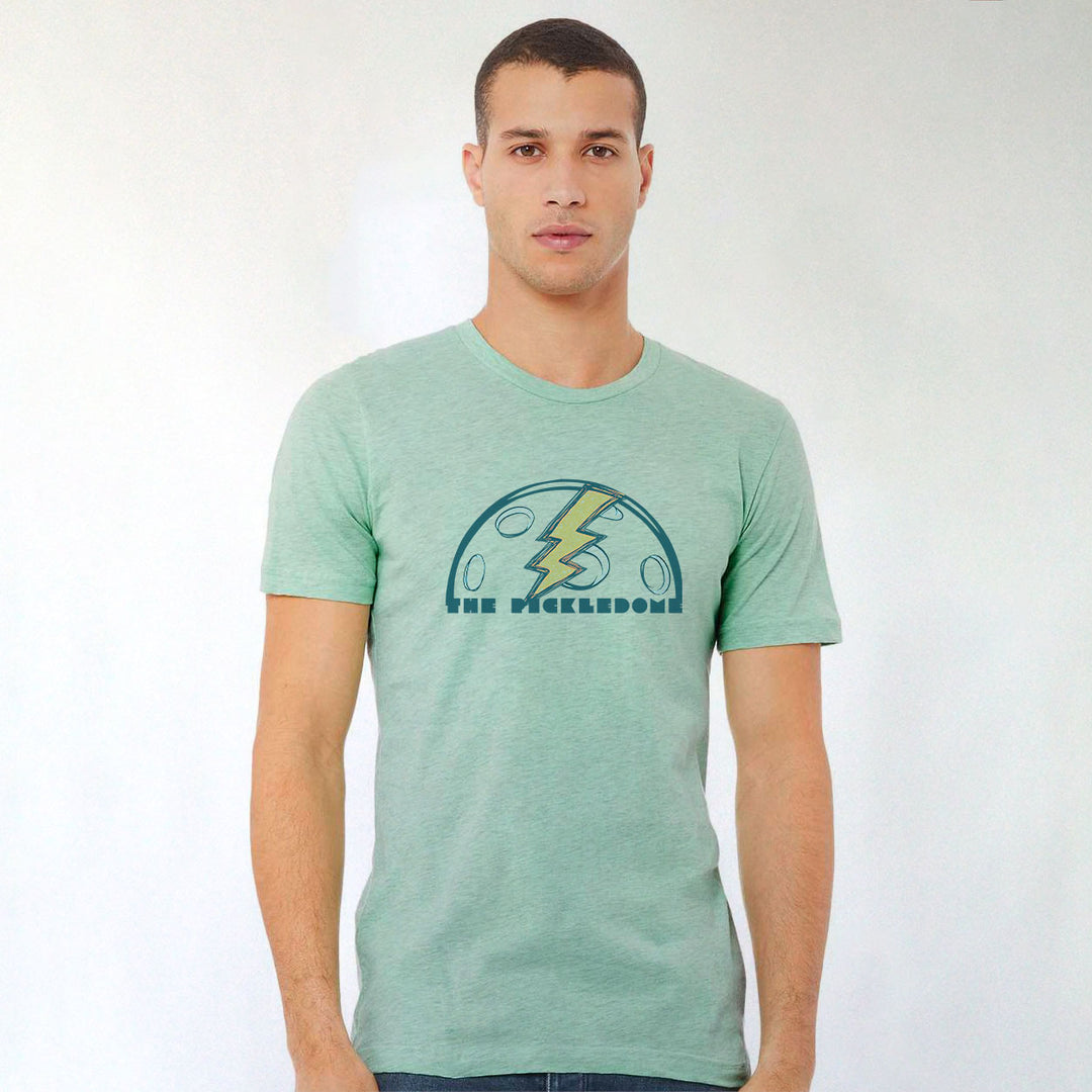 The Pickledome Pickleball T-Shirt, Mint Green