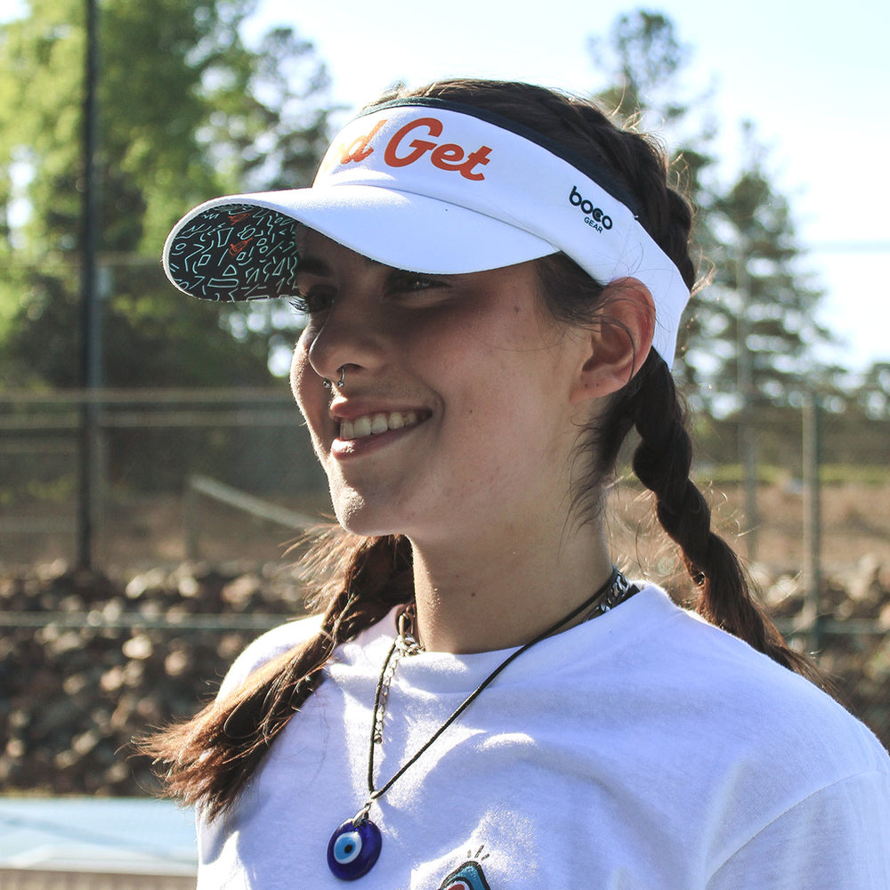 Pickleball Visor, Day Dinkin'