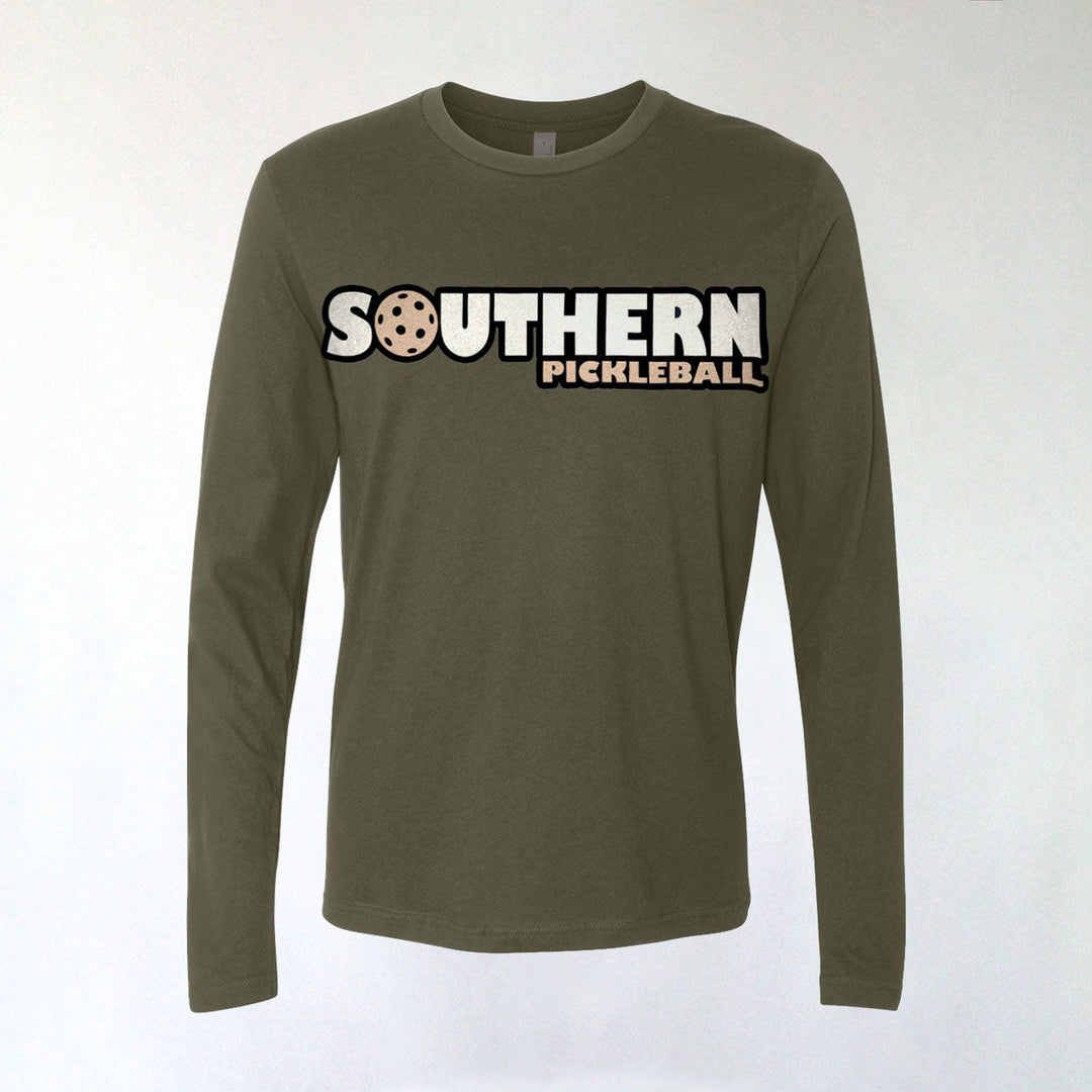 Southern Pickleball  x Good Get Long Sleeve Tee - Olive
