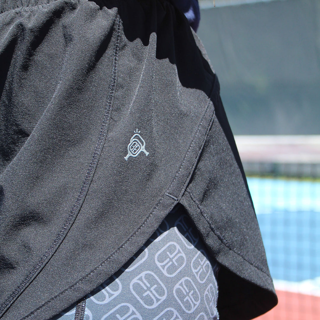 The D.I.N.K. - pickleball performance shorts with built-in compression